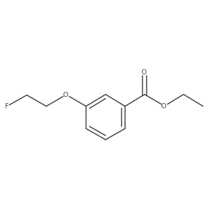 Ethyl 3-(2-fluoroethoxy)benzoate Structure