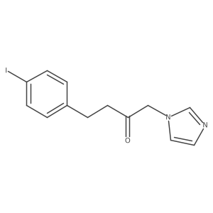 1-(1h-Imidazol-1-yl)-4-(4-iodophenyl)-2-butanone结构式