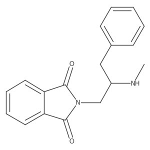 2-[2-(Methylamino)-3-phenylpropyl]-1h-isoindole-1,3(2h)-dione Structure