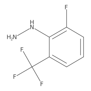1-(2-Fluoro-6-(trifluoromethyl)phenyl)hydrazine Structure