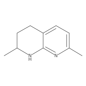 2,7-Dimethyl-1,2,3,4-tetrahydro-1,8-naphthyridine结构式