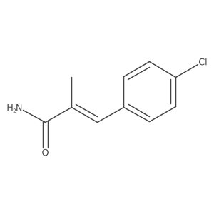 p-Chlorophenylmethacryl-amide结构式