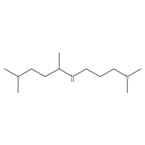 [3-(Dimethylamino)propyl](5-methylhexan-2-YL)amine结构式