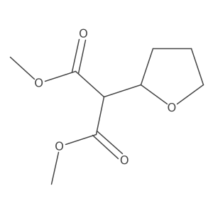 1,3-Dimethyl 2-(tetrahydro-2-furanyl)propanedioate Structure