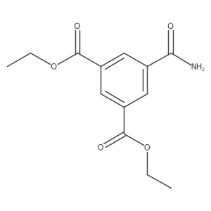 Diethyl 5-carbamoylisophthalate Structure