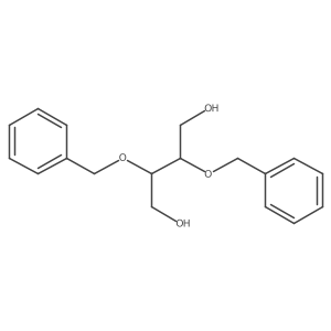2,3-Bis(phenylmethoxy)butane-1,4-diol结构式