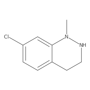 7-Chloro-1-methyl-1,2,3,4-tetrahydro-cinnoline Structure