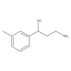 3-Amino-1-(3-methylphenyl)propan-1-ol Structure