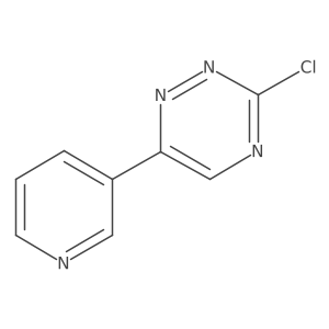 1,2,4-Triazine, 3-chloro-6-(3-pyridinyl)-结构式