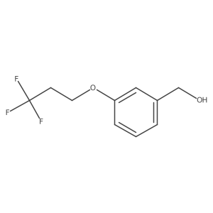 [3-(3,3,3-Trifluoropropoxy)phenyl]methanol结构式