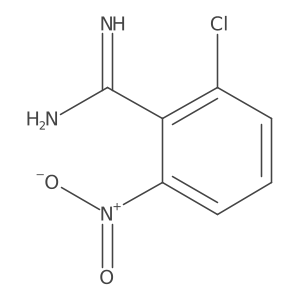 2-Chloro-6-nitrobenzenecarboximidamide Structure
