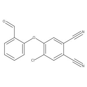4-Chloro-5-(2-formylphenoxy)-1,2-benzenedicarbonitrile Structure