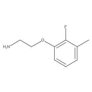 2-(2-Fluoro-3-methylphenoxy)ethan-1-amine Structure