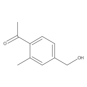 1-(4-Hydroxymethyl-2-methyl-phenyl)-ethanone结构式