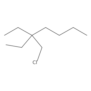3-(Chloromethyl)-3-ethylheptane Structure