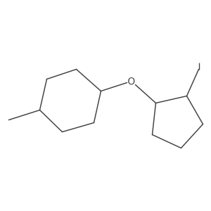 1-[(2-Iodocyclopentyl)oxy]-4-methylcyclohexane结构式