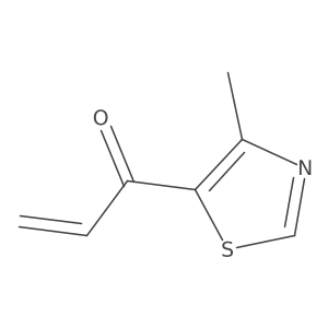 1-(4-Methyl-1,3-thiazol-5-yl)prop-2-en-1-one Structure