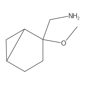 {2-Methoxybicyclo[3.1.0]hexan-2-yl}methanamine Structure