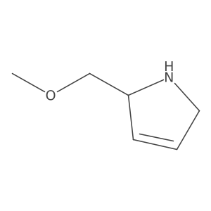 2-(methoxymethyl)-2,5-dihydro-1H-pyrrole结构式