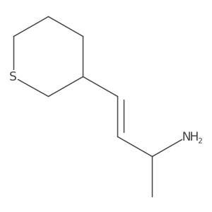 4-(Thian-3-yl)but-3-en-2-amine结构式