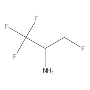 (2r)-1,1,1,3-Tetrafluoropropan-2-amine Structure