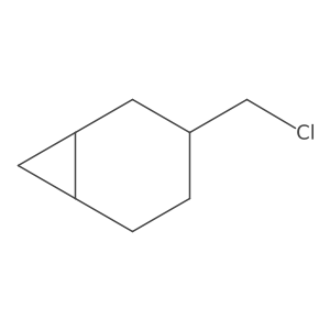 3-(Chloromethyl)bicyclo[4.1.0]heptane结构式