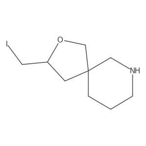 3-(Iodomethyl)-2-oxa-7-azaspiro[4.5]decane Structure