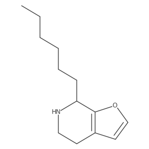 7-hexyl-4H,5H,6H,7H-furo[2,3-c]pyridine Structure