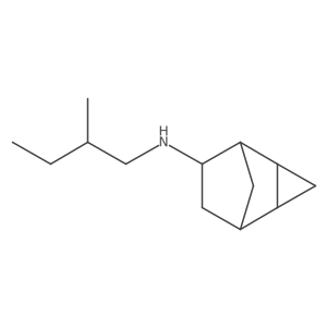 N-(2-methylbutyl)tricyclo[3.2.1.0,2,4]octan-6-amine Structure