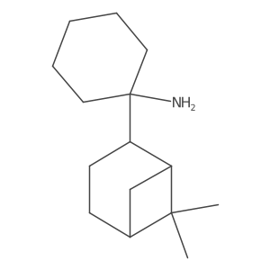 1-{6,6-Dimethylbicyclo[3.1.1]heptan-2-yl}cyclohexan-1-amine Structure