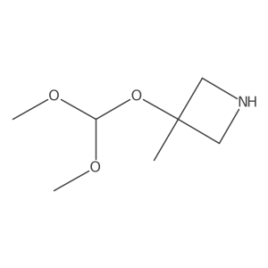 3-(Dimethoxymethoxy)-3-methylazetidine Structure