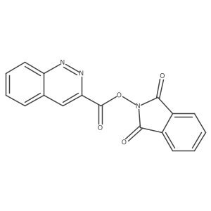 1,3-dioxo-2,3-dihydro-1H-isoindol-2-yl cinnoline-3-carboxylate结构式