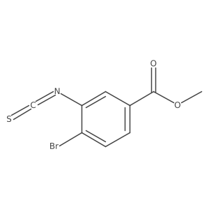 Methyl 4-bromo-3-isothiocyanatobenzoate Structure