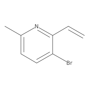 3-Bromo-2-ethenyl-6-methylpyridine结构式