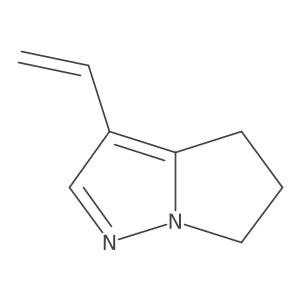 3-vinyl-5,6-dihydro-4H-pyrrolo[1,2-b]pyrazole Structure