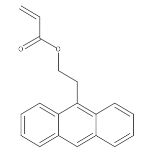 2-(9-Anthracenyl)ethyl 2-propenoate结构式