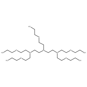 2-[2-[Bis[2-[bis[2-(2-hydroxyethoxy)ethyl]amino]ethyl]amino]ethoxy]ethanol Structure