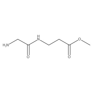 Methyl 3-(2-aminoacetamido)propanoate Structure
