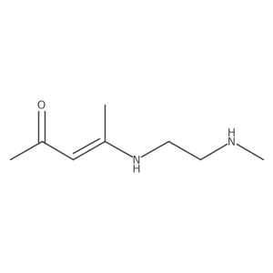 4-[[2-(Methylamino)ethyl]amino]-3-penten-2-one Structure