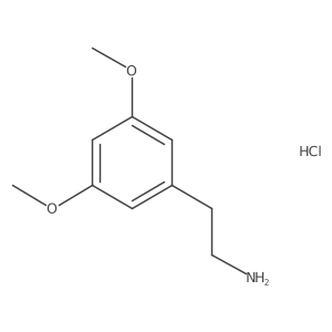 2-(3,5-Dimethoxyphenyl)ethan-1-amine hydrochloride Structure