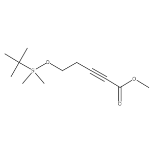 Methyl 5-((tert-butyldimethylsilyl)oxy)pent-2-ynoate Structure