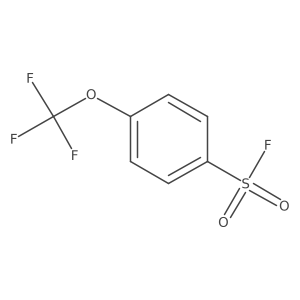 4-(Trifluoromethoxy)benzene-1-sulfonyl fluoride Structure