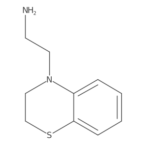 2,3-Dihydro-4H-1,4-benzothiazine-4-ethanamine结构式