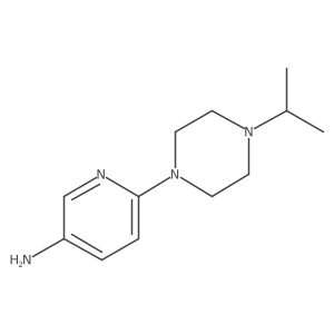 6-(4-Isopropyl-piperazin-1-yl)-pyridin-3-yl-amine结构式