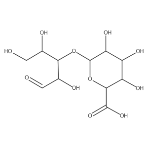 3-O-I+/--D-Glucopyranuronosyl-D-xylose结构式