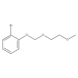 1-Bromo-2-[(2-methoxyethoxy)methoxy]benzene Structure
