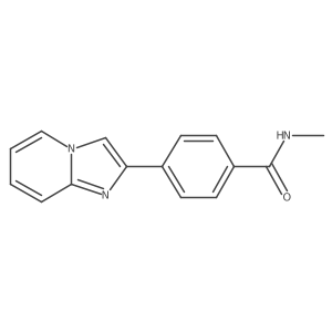 4-imidazo[1,2-a]pyridin-2-yl-N-methylbenzamide Structure