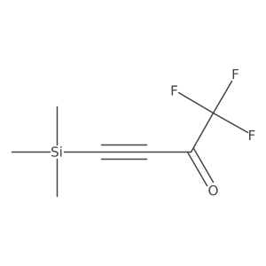 1,1,1-Trifluoro-4-trimethylsilylbut-3-yn-2-one Structure