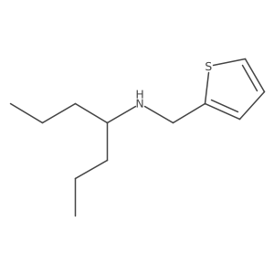 (Heptan-4-yl)(thiophen-2-ylmethyl)amine Structure