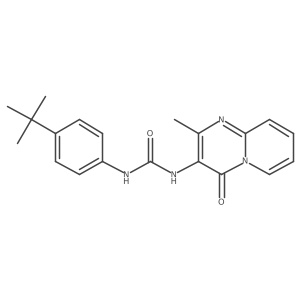 1-(4-(tert-butyl)phenyl)-3-(2-methyl-4-oxo-4H-pyrido[1,2-a]pyrimidin-3-yl)urea Structure